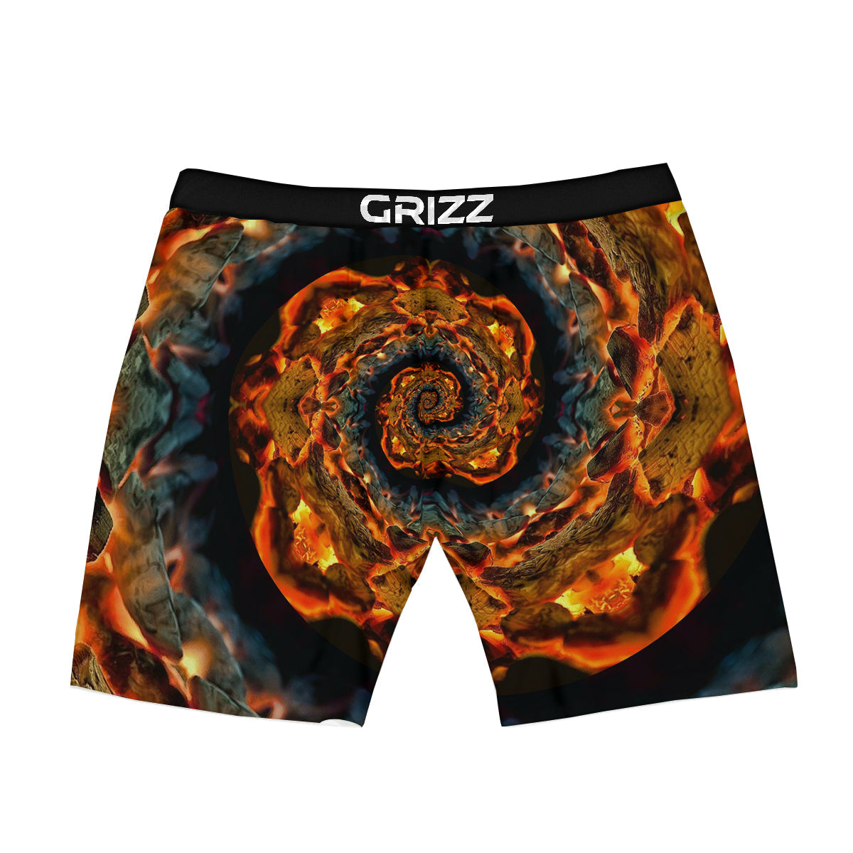 Keleidoscope Lava Texture Print Boxer Briefs-grizzshop