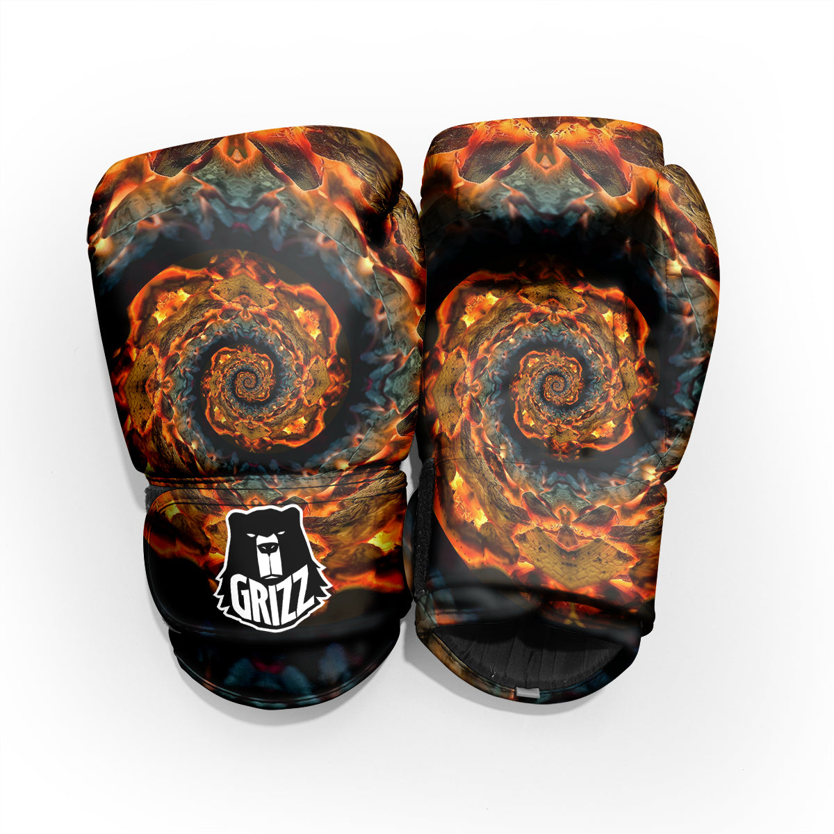 Keleidoscope Lava Texture Print Pro Boxing Glove