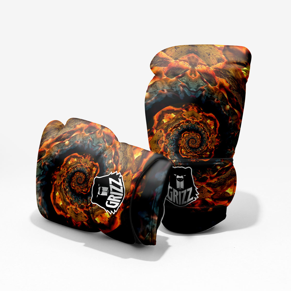 Keleidoscope Lava Texture Print Pro Boxing Glove