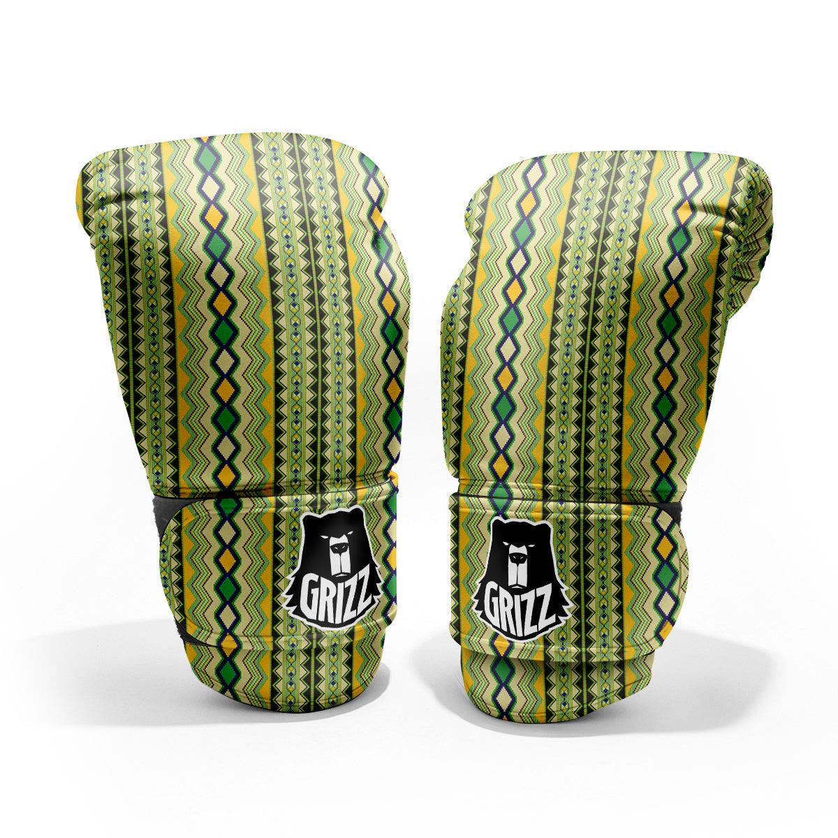 Kente African Print Pattern Pro Boxing Glove