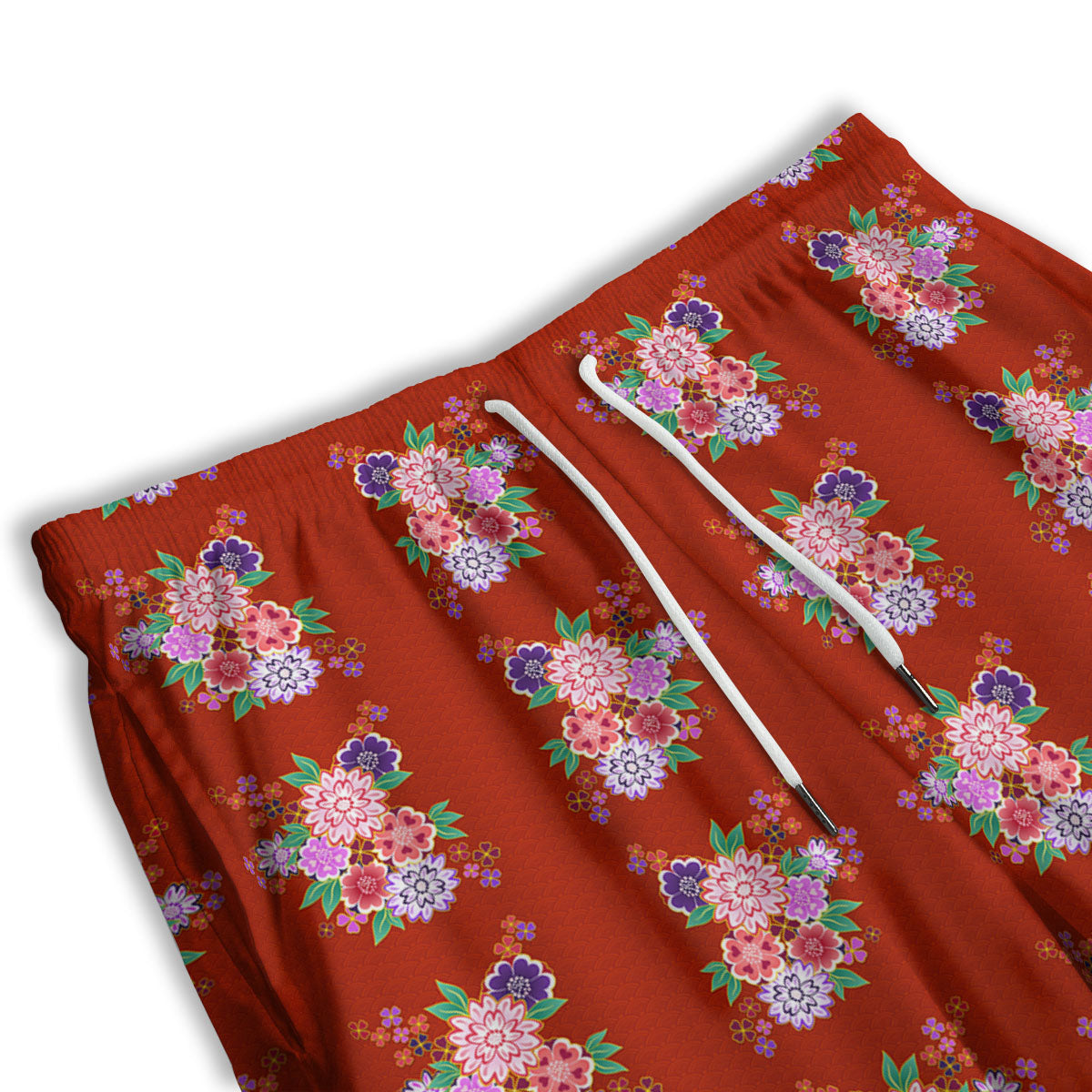 Mandala Light Print Men's Athletic Shorts