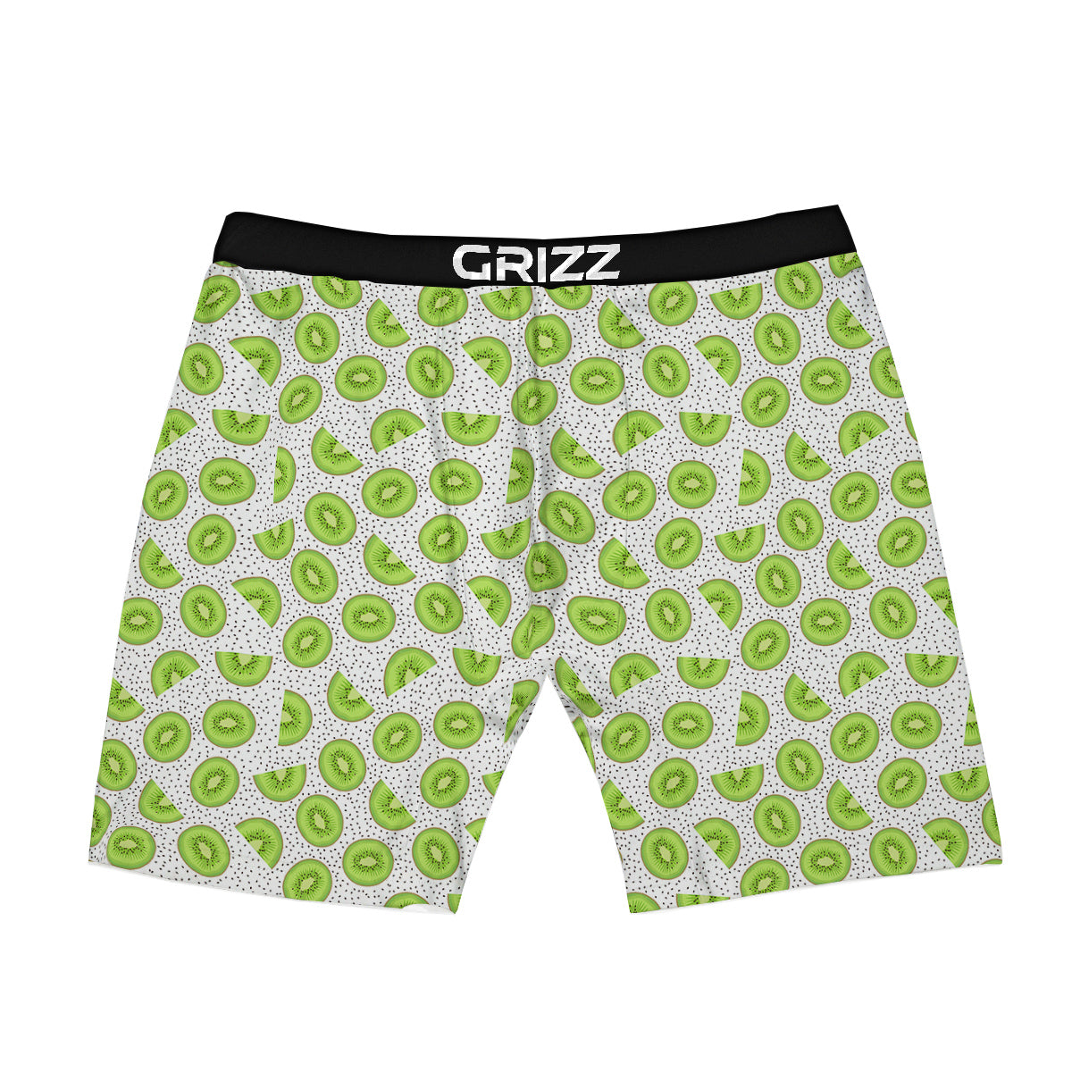 Kiwi Cute Print Pattern Boxer Briefs-grizzshop