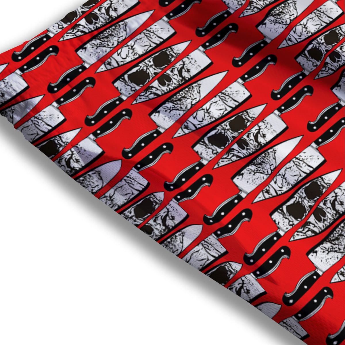 Moon And Bat Halloween Print Pattern Mesh Shorts