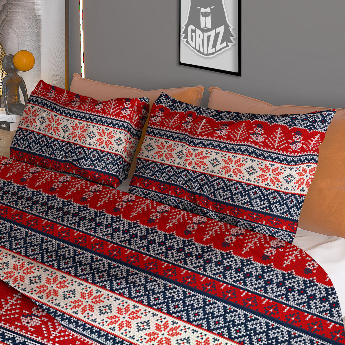 Hunting Camouflage Fall Leaves Print Duvet Cover Bedding Set