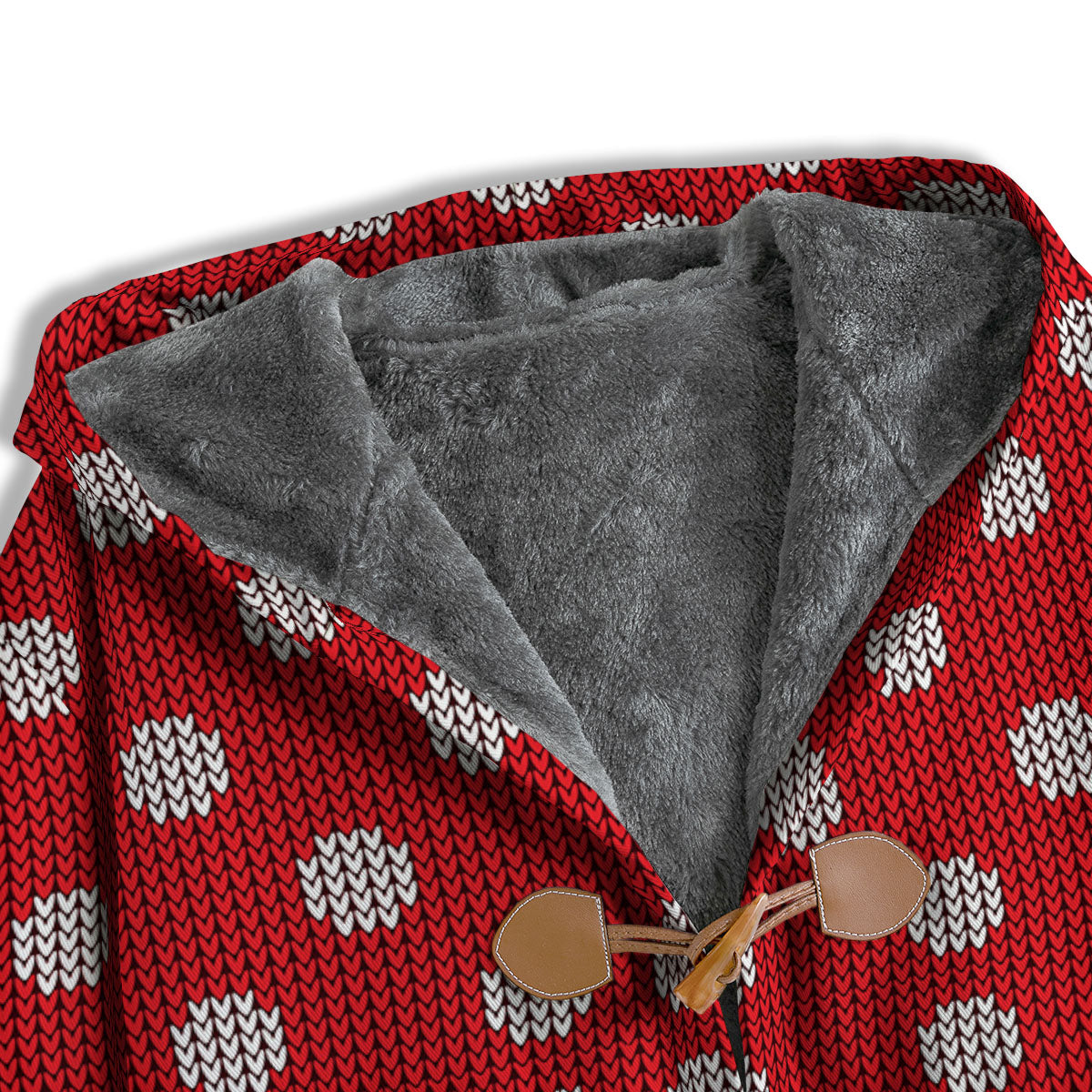 Knitted Polka Dot Print Pattern Men's Windbreaker Jacket-grizzshop