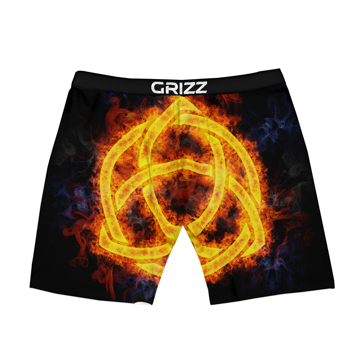 Knot Fire Celtic Print Boxer Briefs-grizzshop