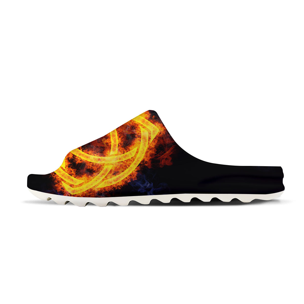 Knot Fire Celtic Print Sandals-grizzshop