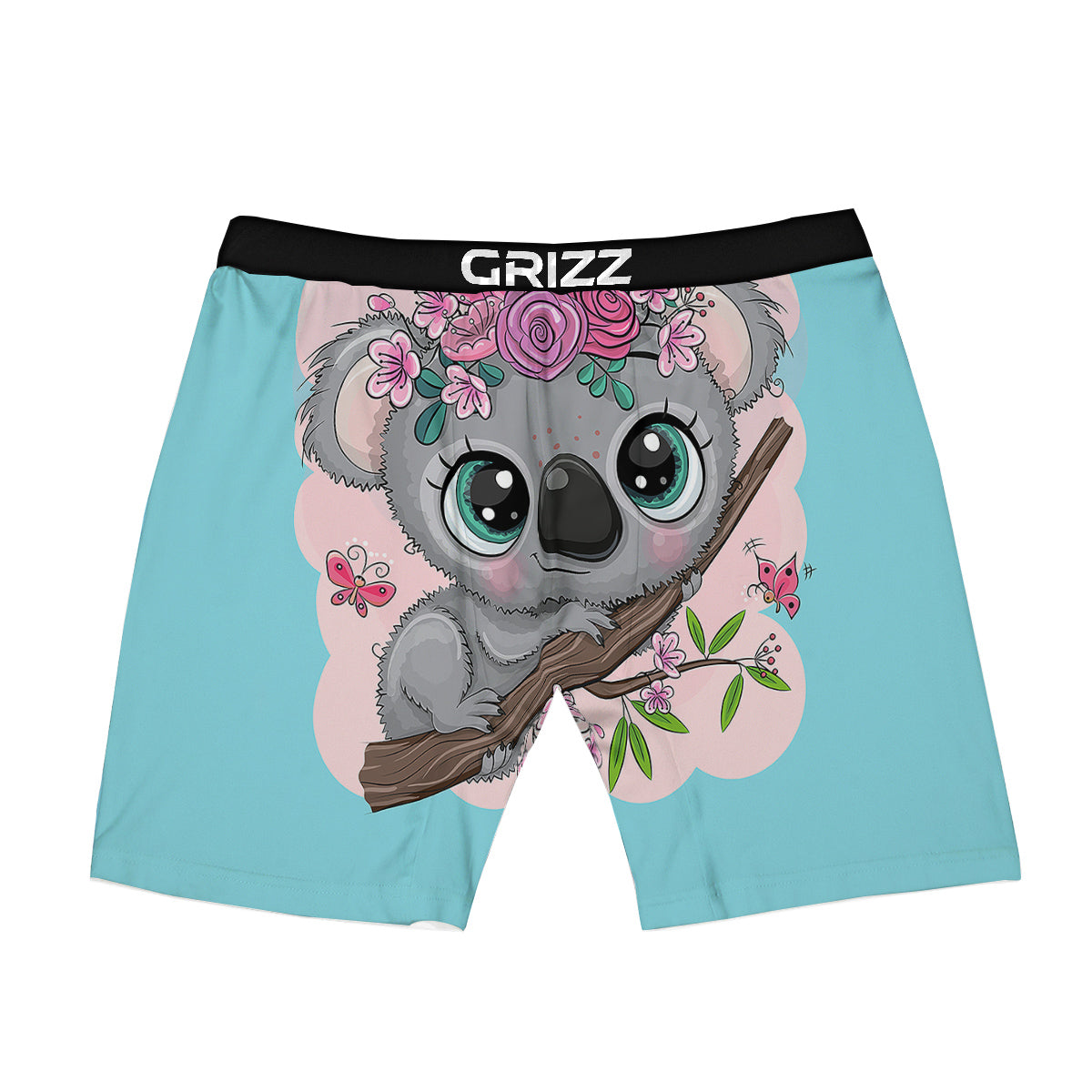 Koala Cute Print Boxer Briefs-grizzshop