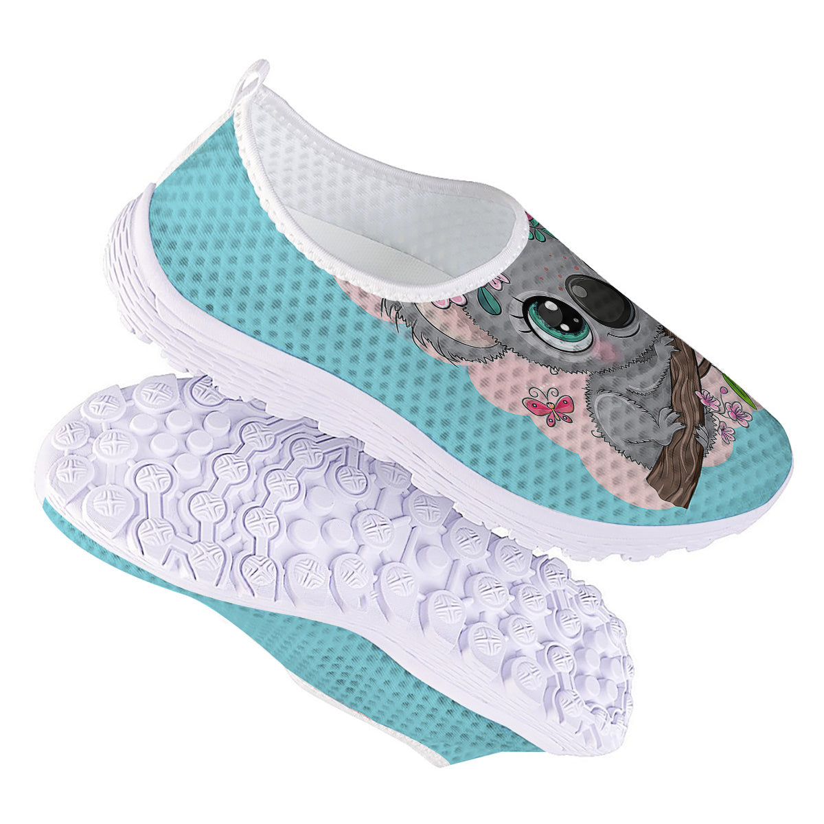 Koala Cute Print Nurse Shoes-grizzshop