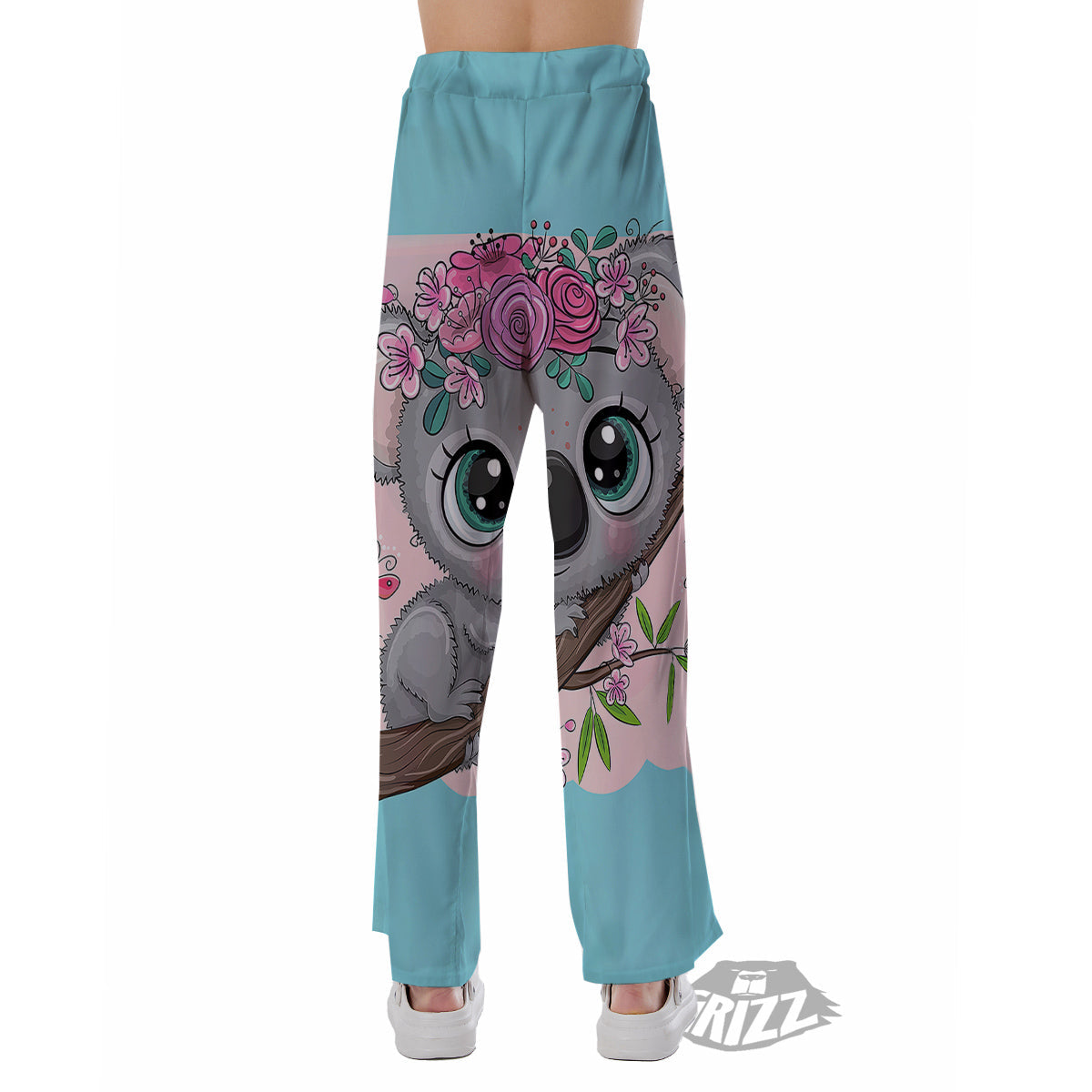 Koala Cute Print Pajama Pants-grizzshop