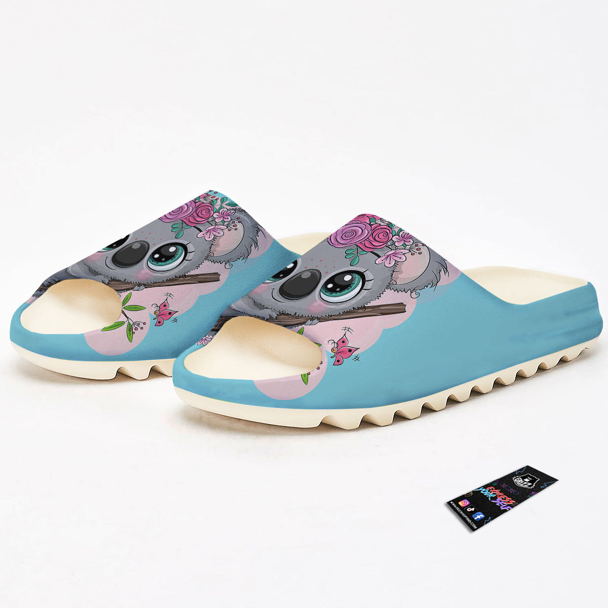 Koala Cute Print Sandals-grizzshop