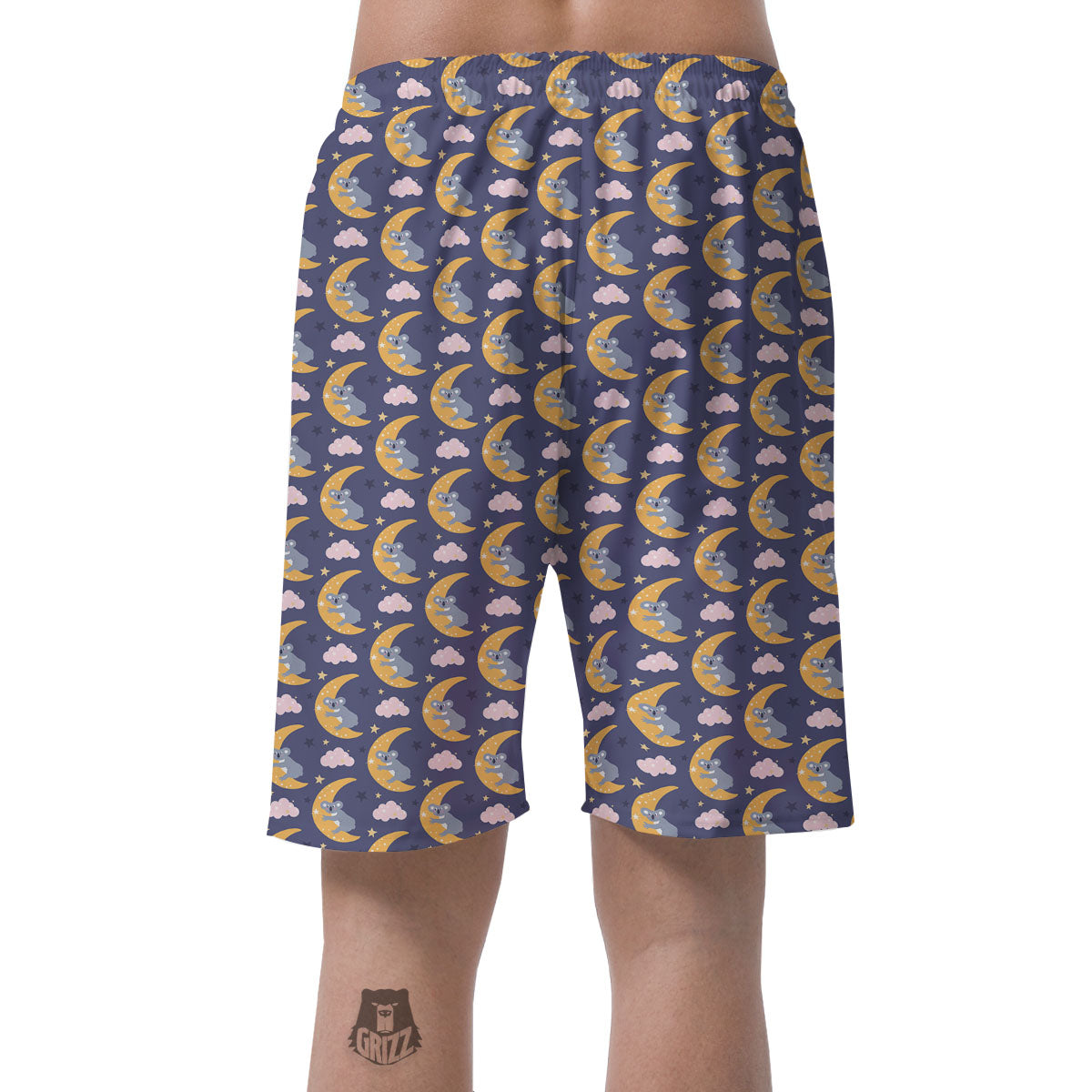 Koala Good Night Print Pattern Men's Shorts-grizzshop