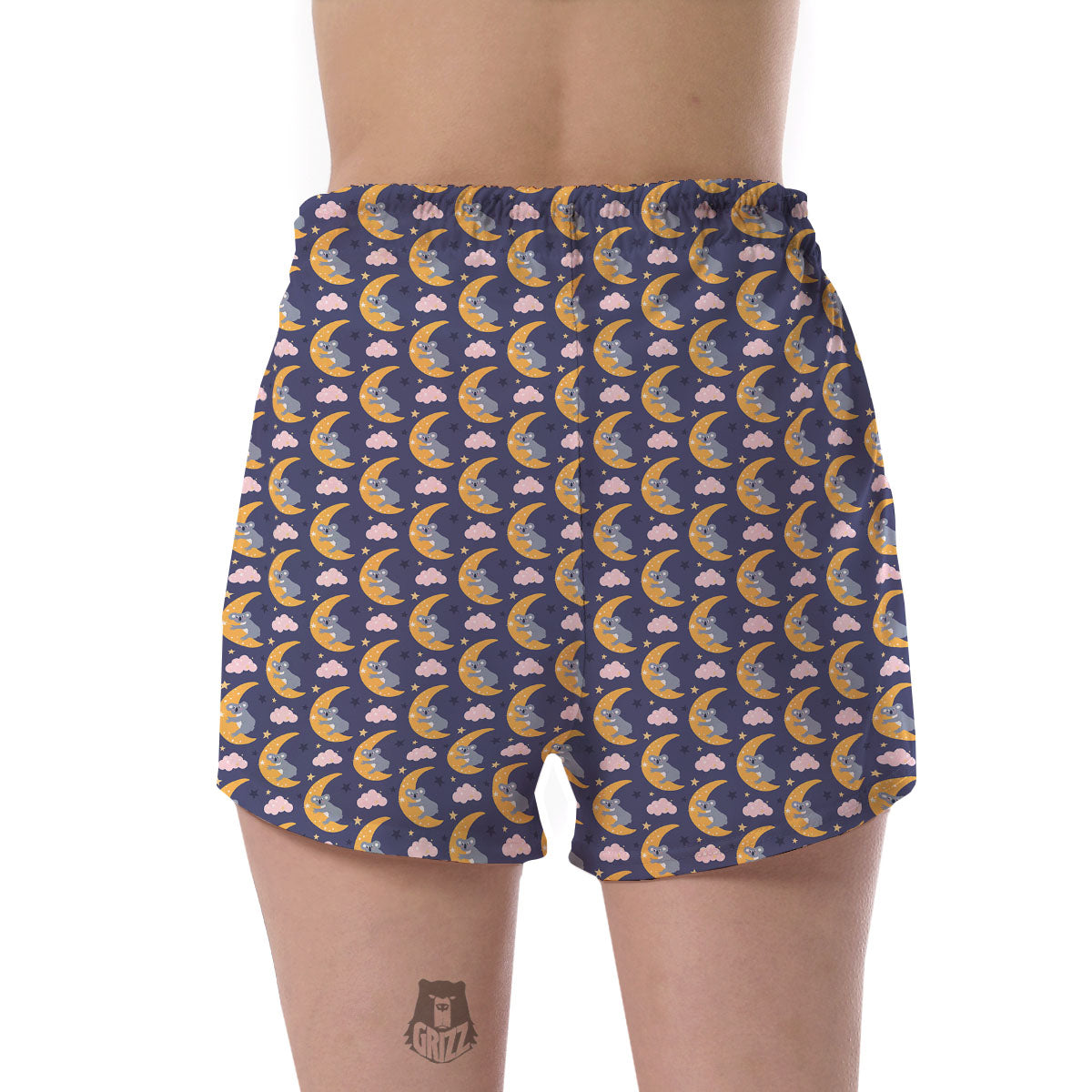 Koala Good Night Print Pattern Women's Shorts-grizzshop