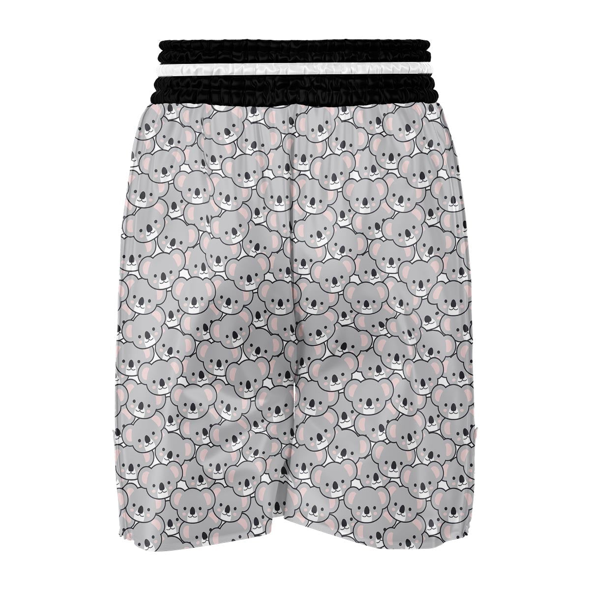 Koala Pattern Print Boxing Shorts-grizzshop