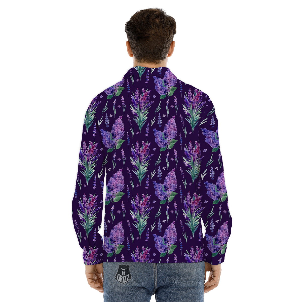 Koala Polka Dot Print Pattern Men's Dress Shirts-grizzshop