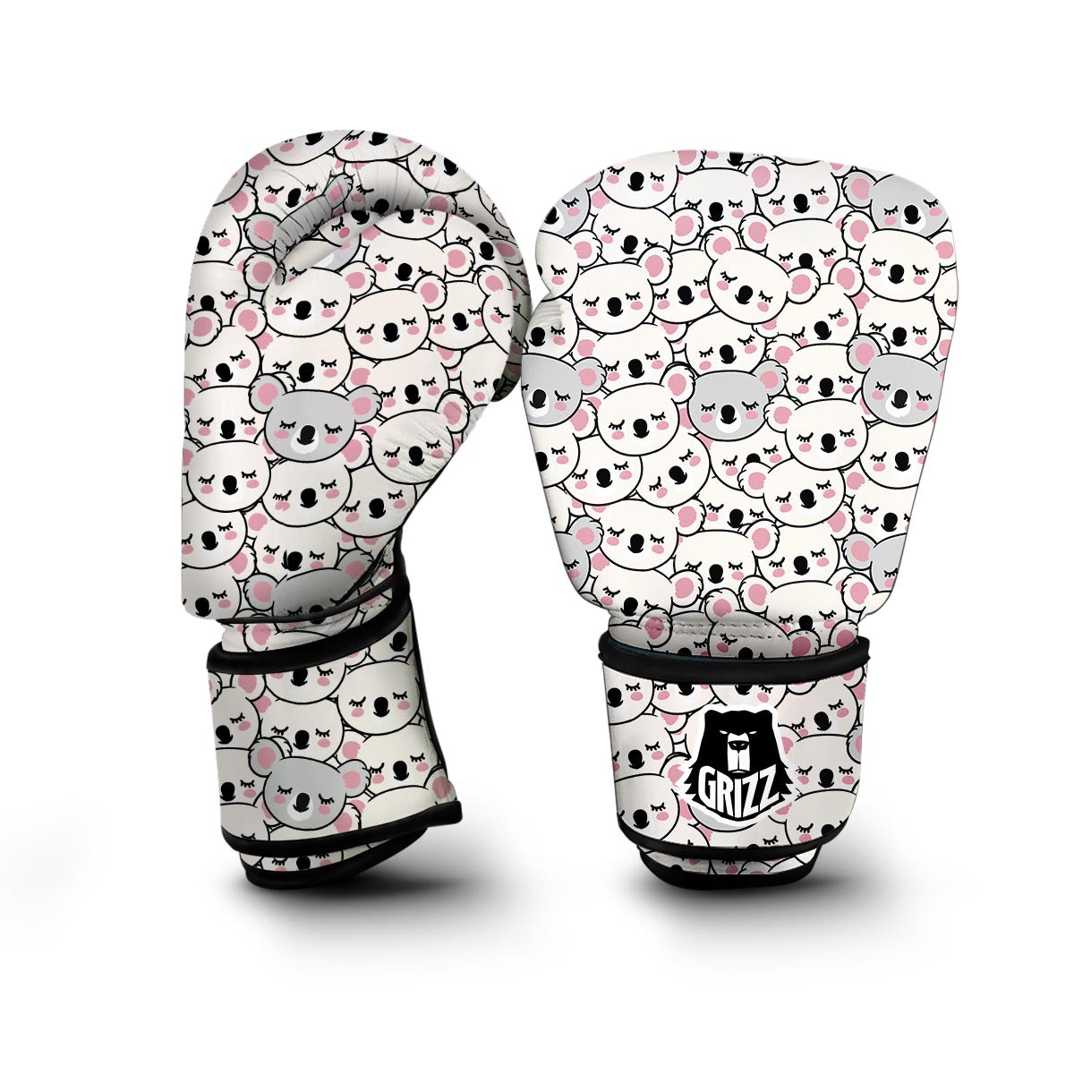 Koala Print Pattern Boxing Gloves-grizzshop