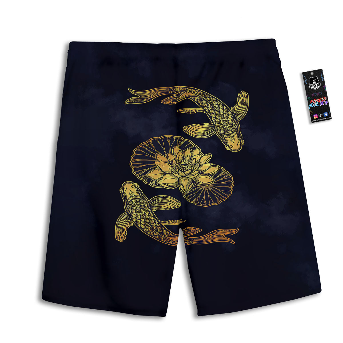Melon And Papaya Print Pattern Men's Athletic Shorts