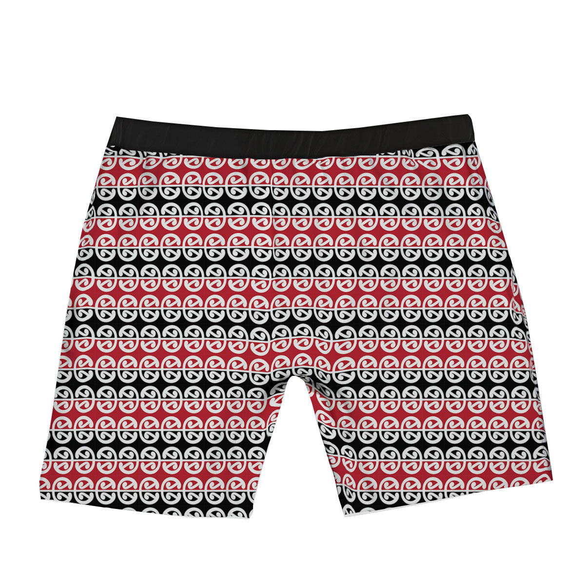 Kowhaiwhai Maori Print Pattern Boxer Briefs-grizzshop