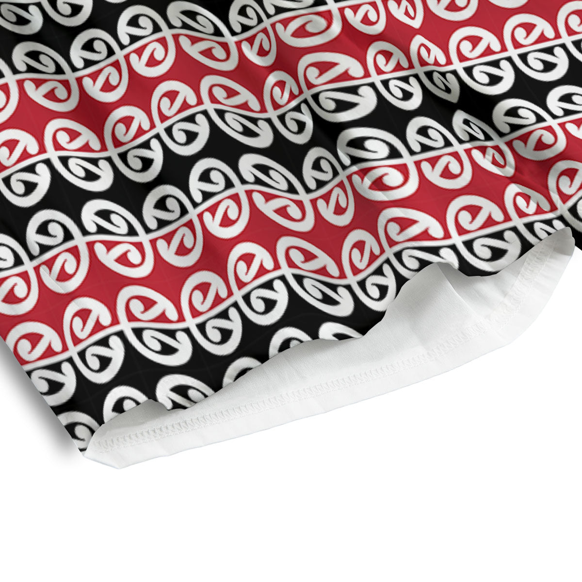 Kowhaiwhai Maori Print Pattern Men's Athletic Shorts