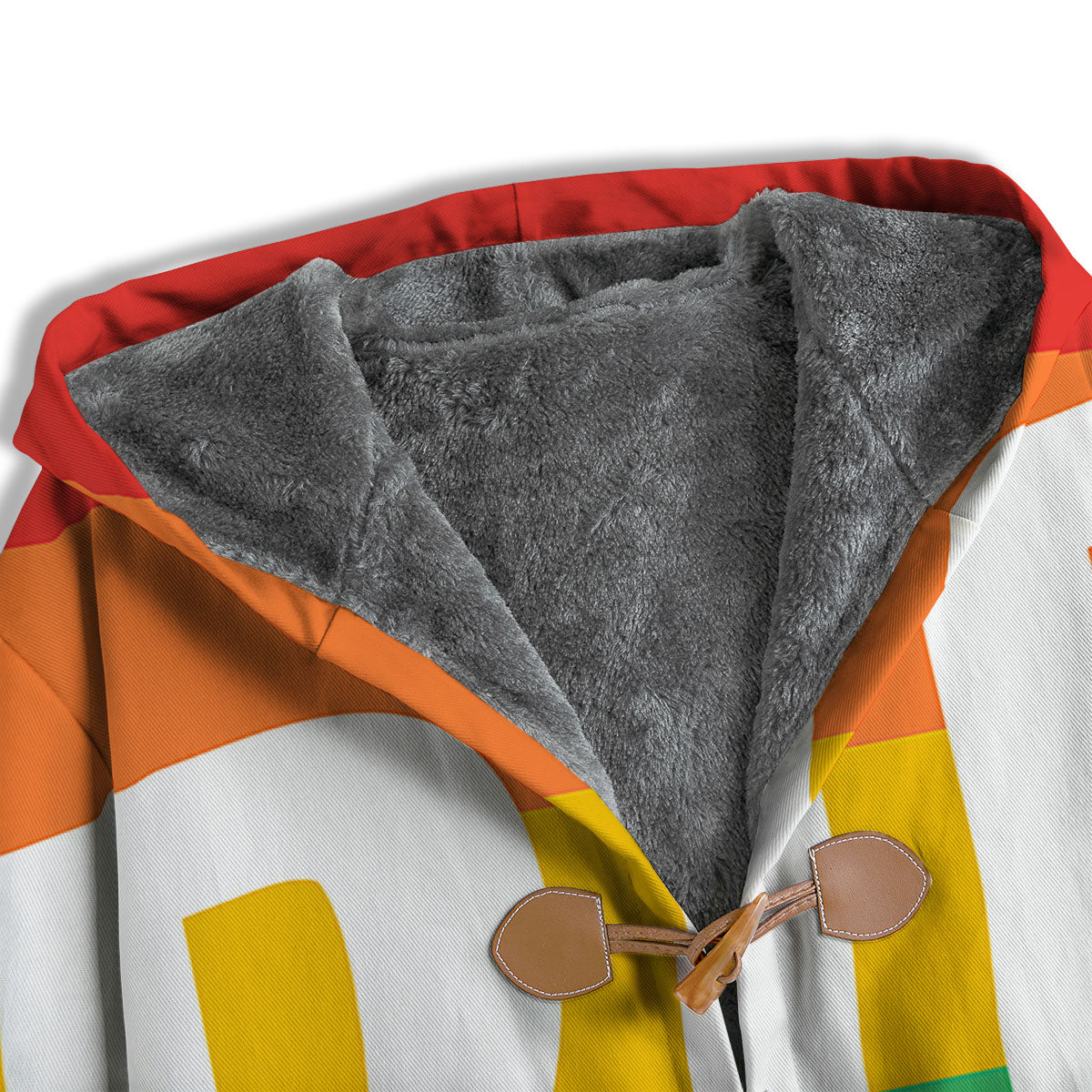 LGBT Pride Flag Pattern Print Men's Windbreaker Jacket-grizzshop