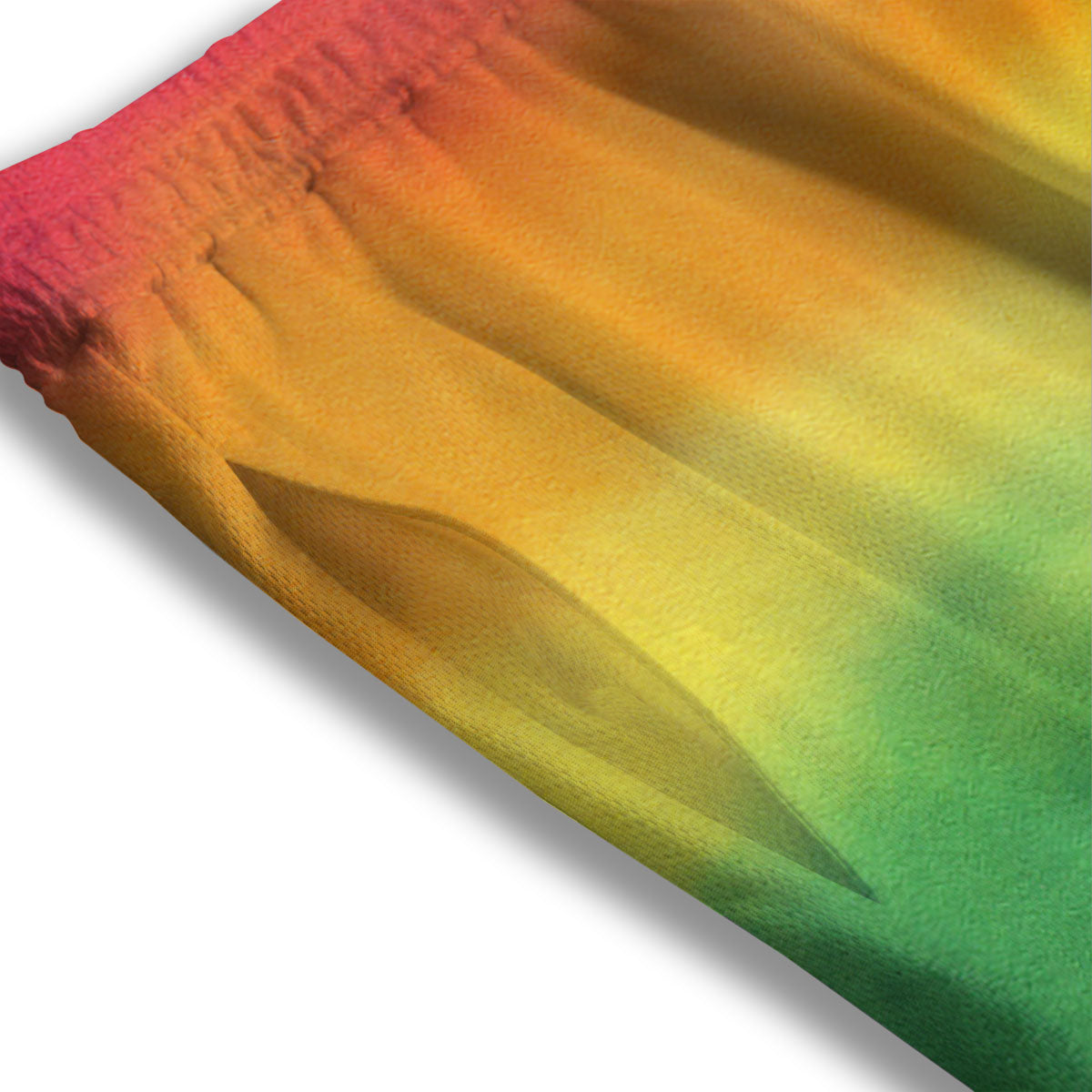 LGBT Pride Watercolor Rainbow Print Mesh Shorts