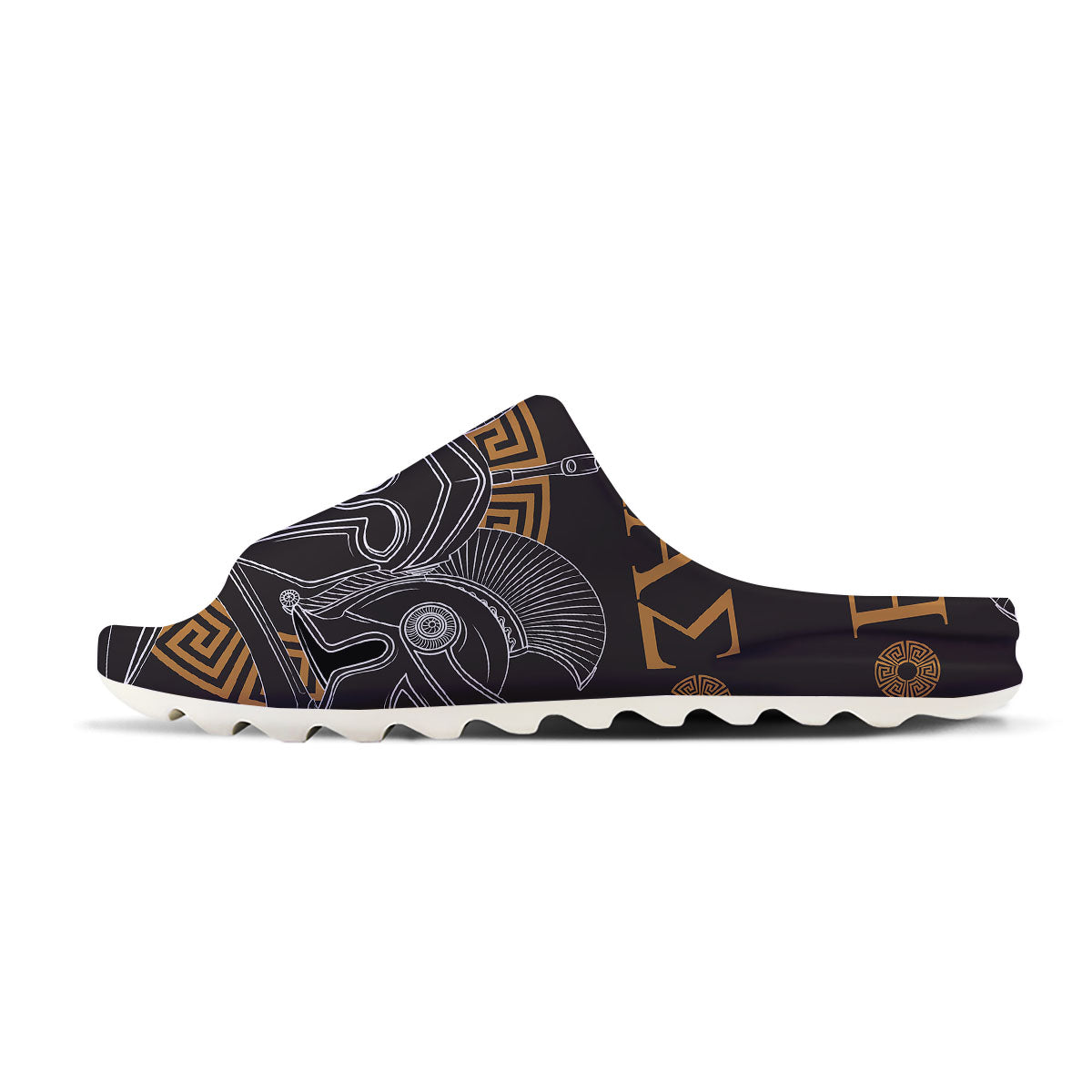 Labe Spartan Molon Print Sandals-grizzshop