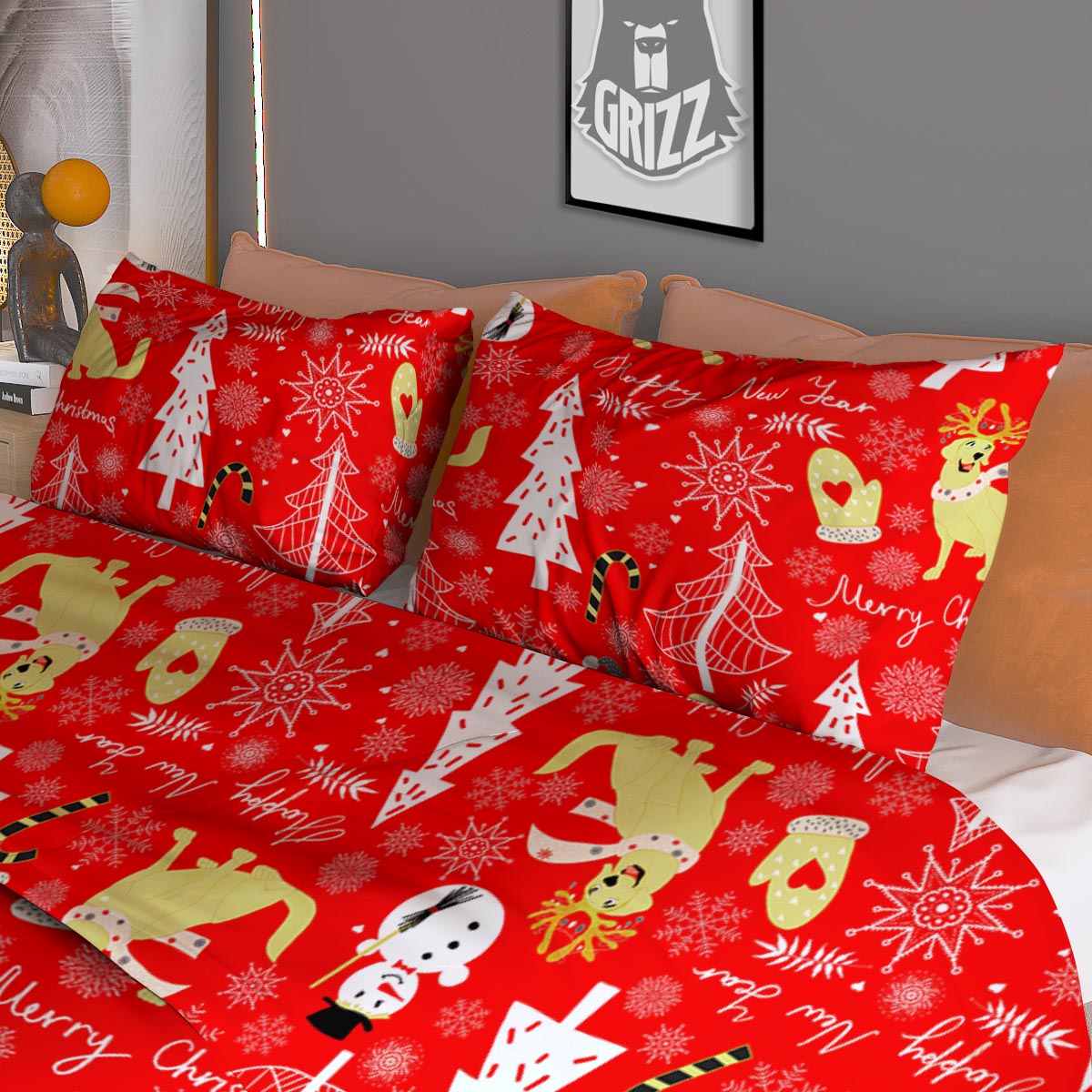 Leaf Swirl Cannabis Print Pattern Duvet Cover Bedding Set
