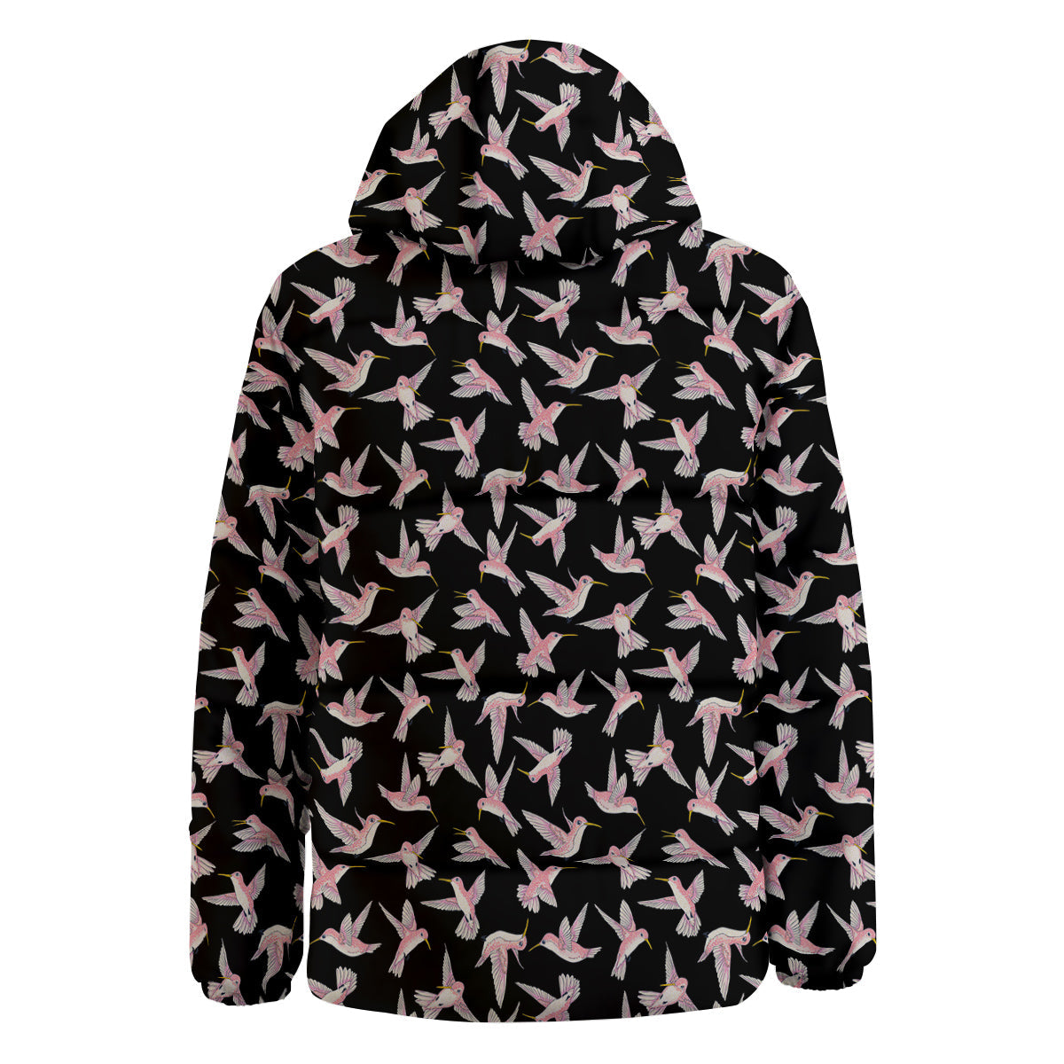 Ladybird Cute Print Pattern Down Jacket-grizzshop