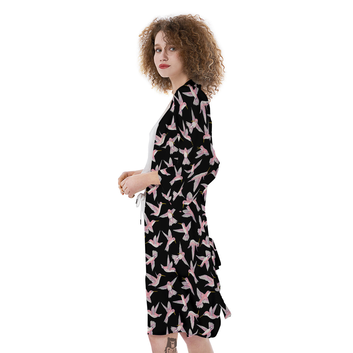 Ladybird Cute Print Pattern Kimono-grizzshop