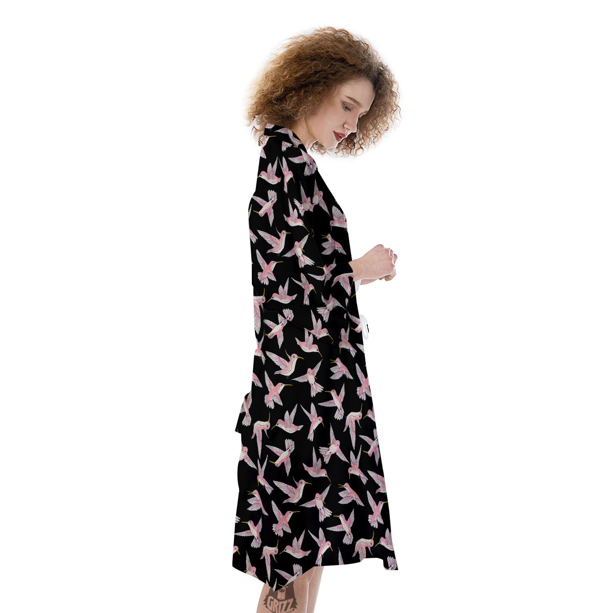 Ladybird Cute Print Pattern Kimono-grizzshop
