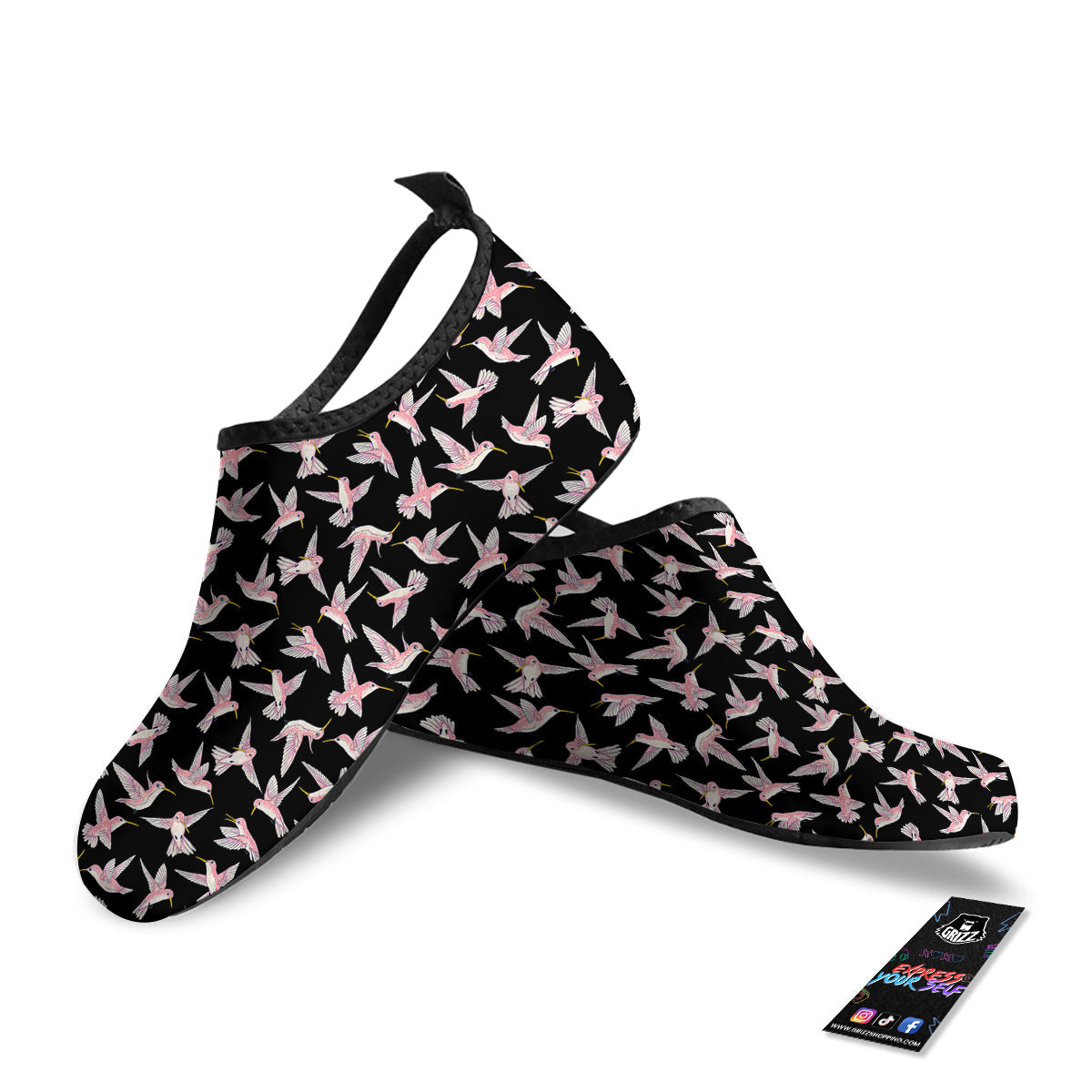 Ladybird Cute Print Pattern Water Shoes-grizzshop