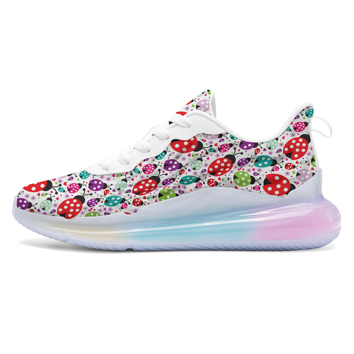 Ladybug Cute Print Pattern Running Sneakers-grizzshop