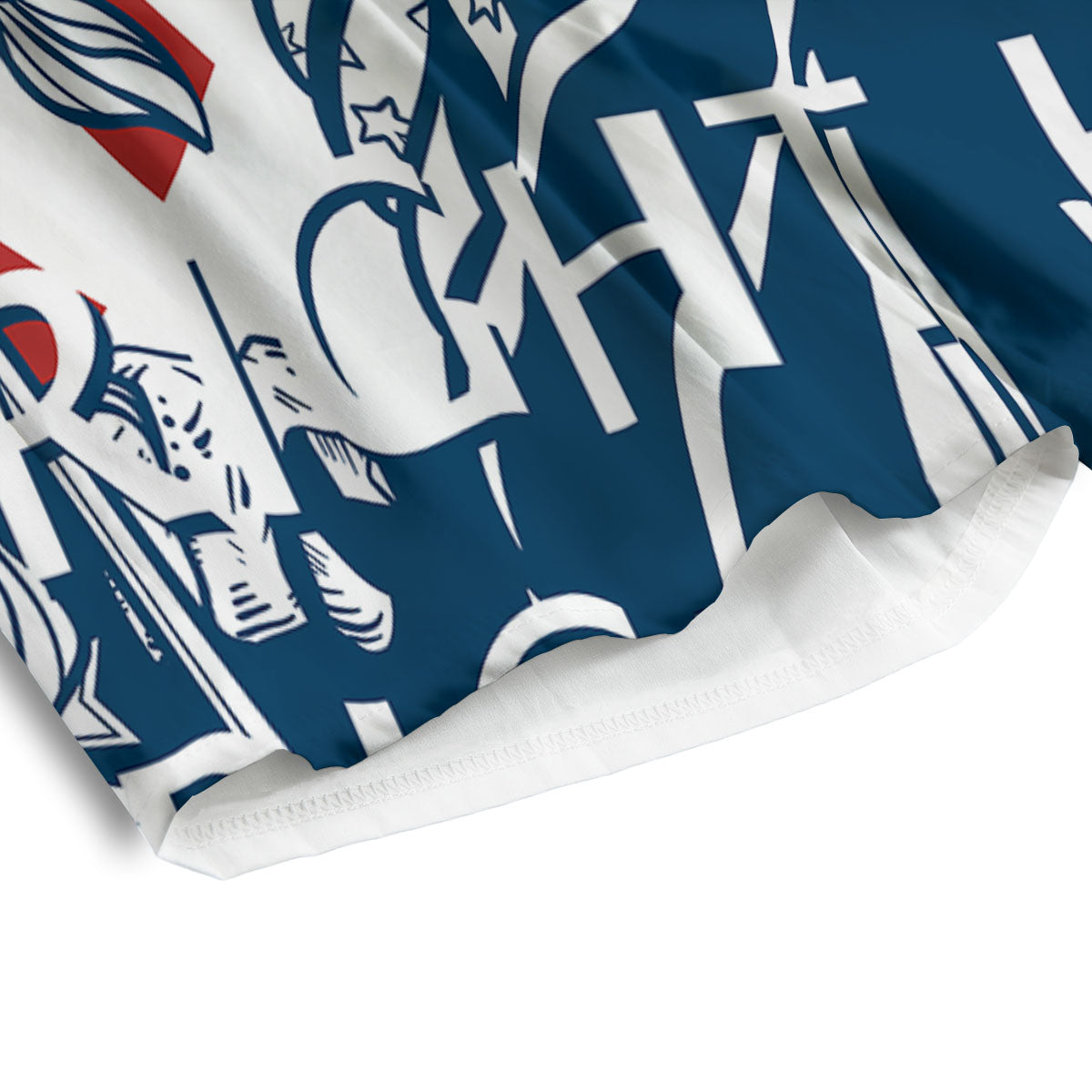 Land Of Liberty American Print Men's Athletic Shorts