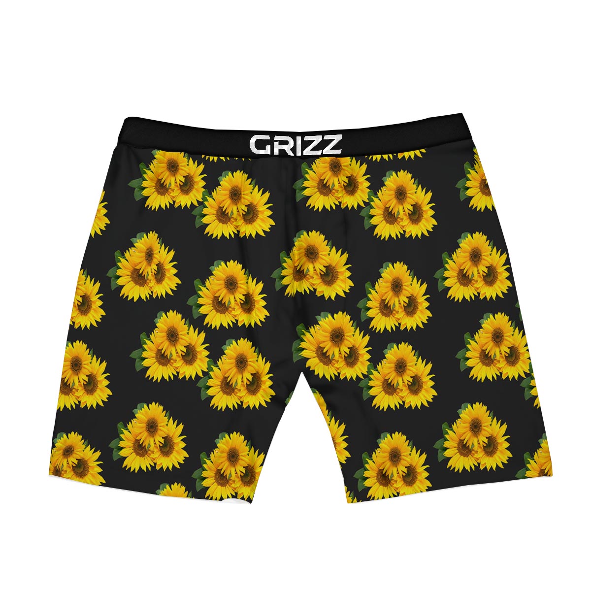 Landscape Sunflower Print Pattern Boxer Briefs-grizzshop