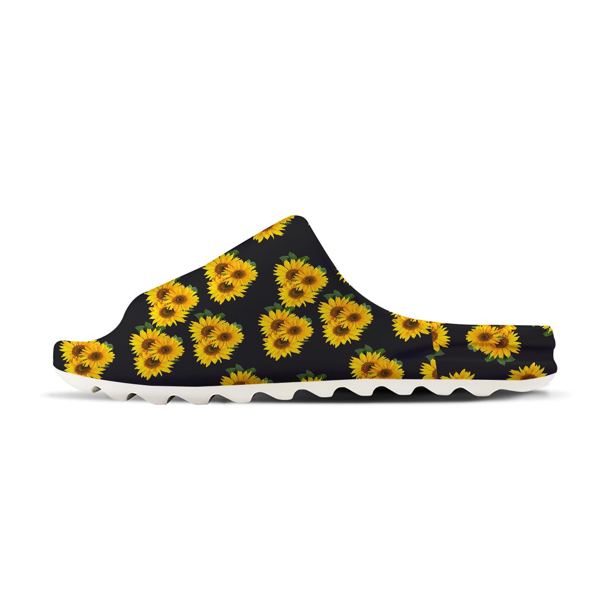Landscape Sunflower Print Pattern Sandals-grizzshop