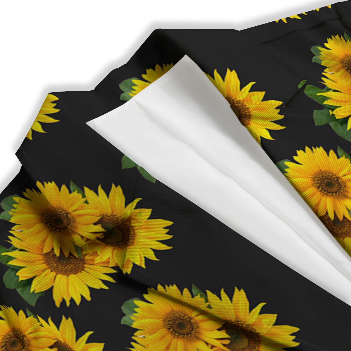 Landscape Sunflower Print Pattern Women's Blazer-grizzshop