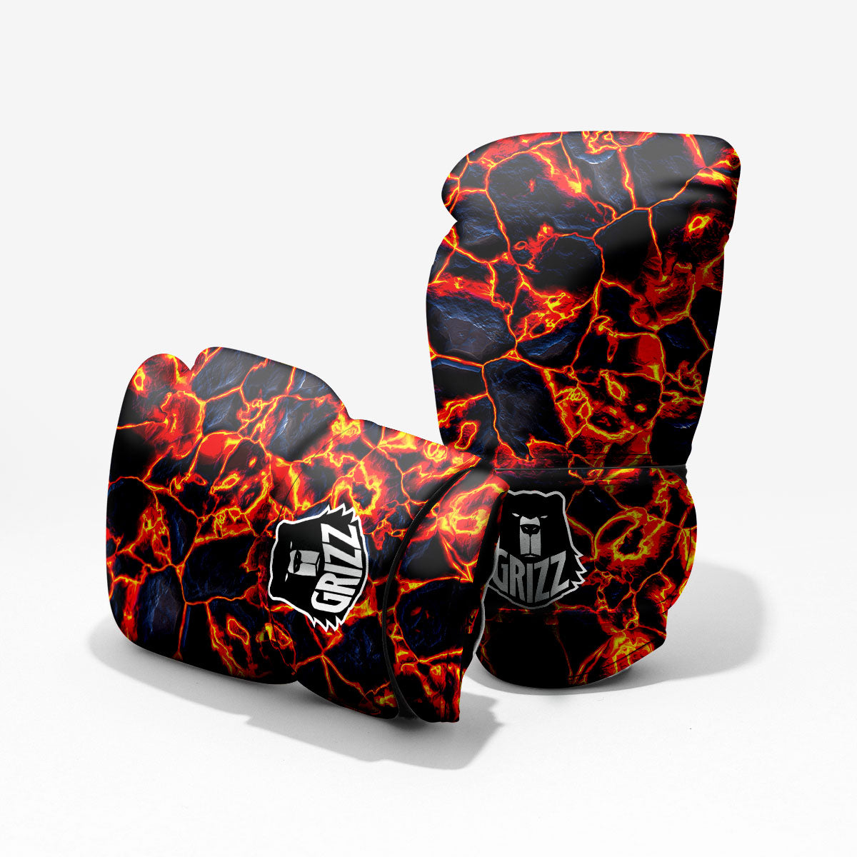 Lava Molten Print Pro Boxing Glove