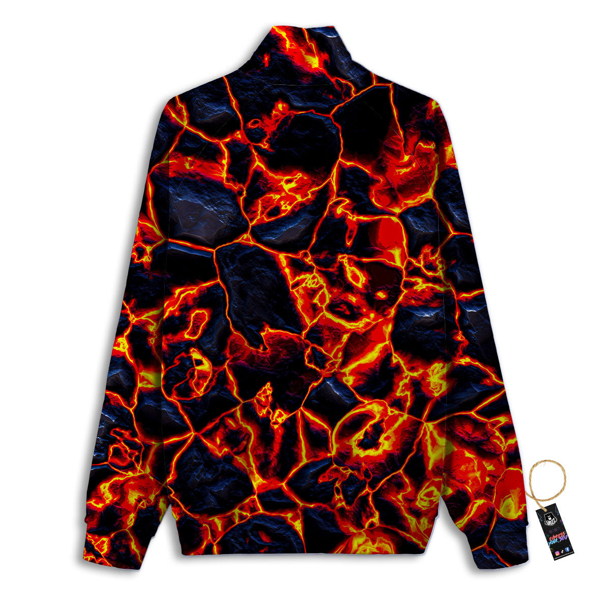 Lava Molten Print Track Jacket-grizzshop