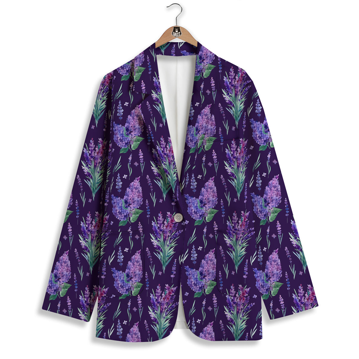 WATERCOLOR PRINT BLAZER