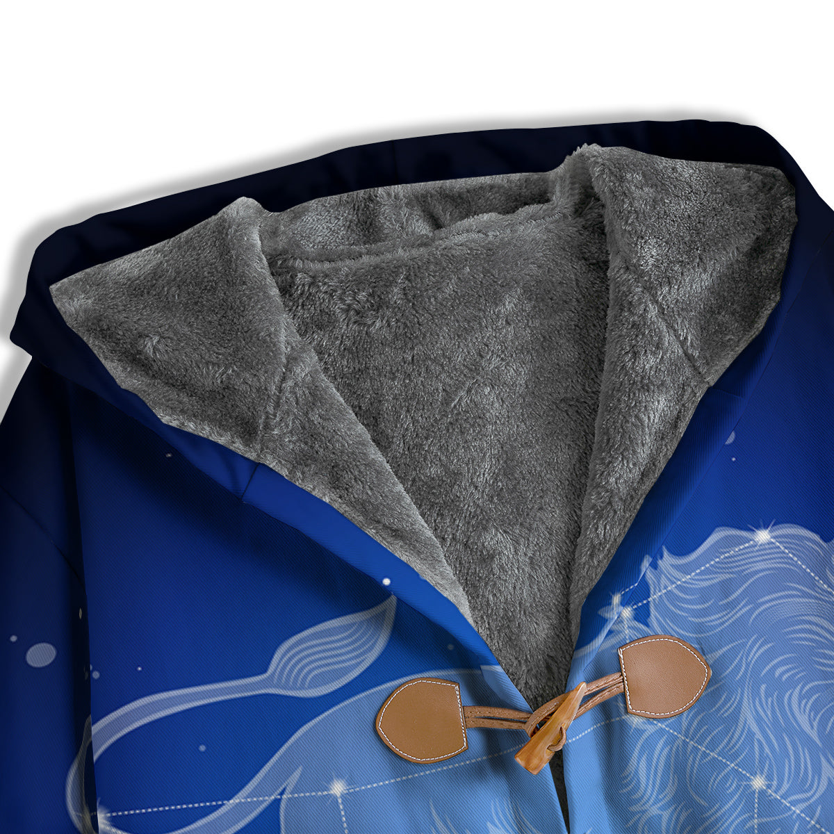 Leo Constellation Print Men's Windbreaker Jacket-grizzshop