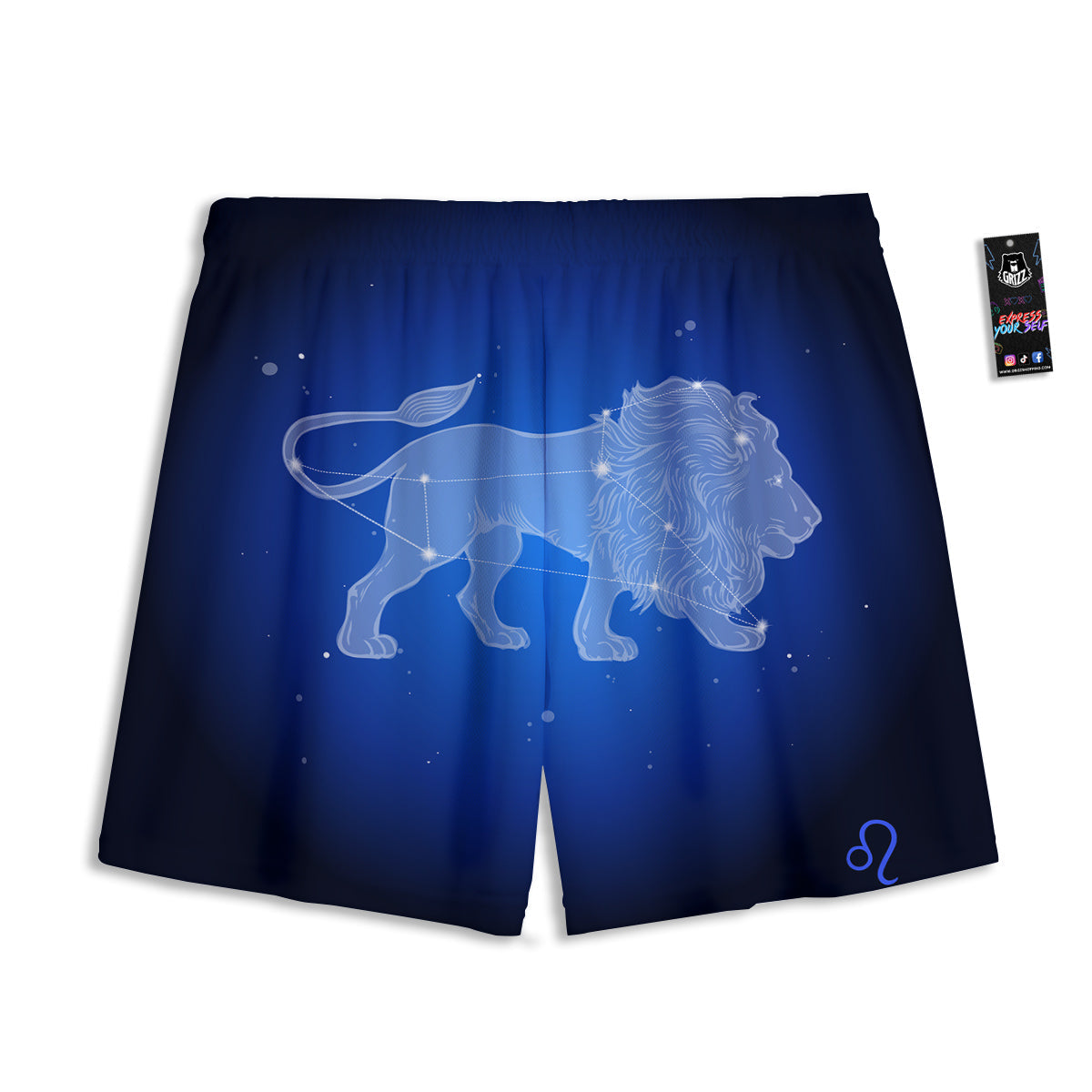 Ivy Wall Green Print Mesh Shorts