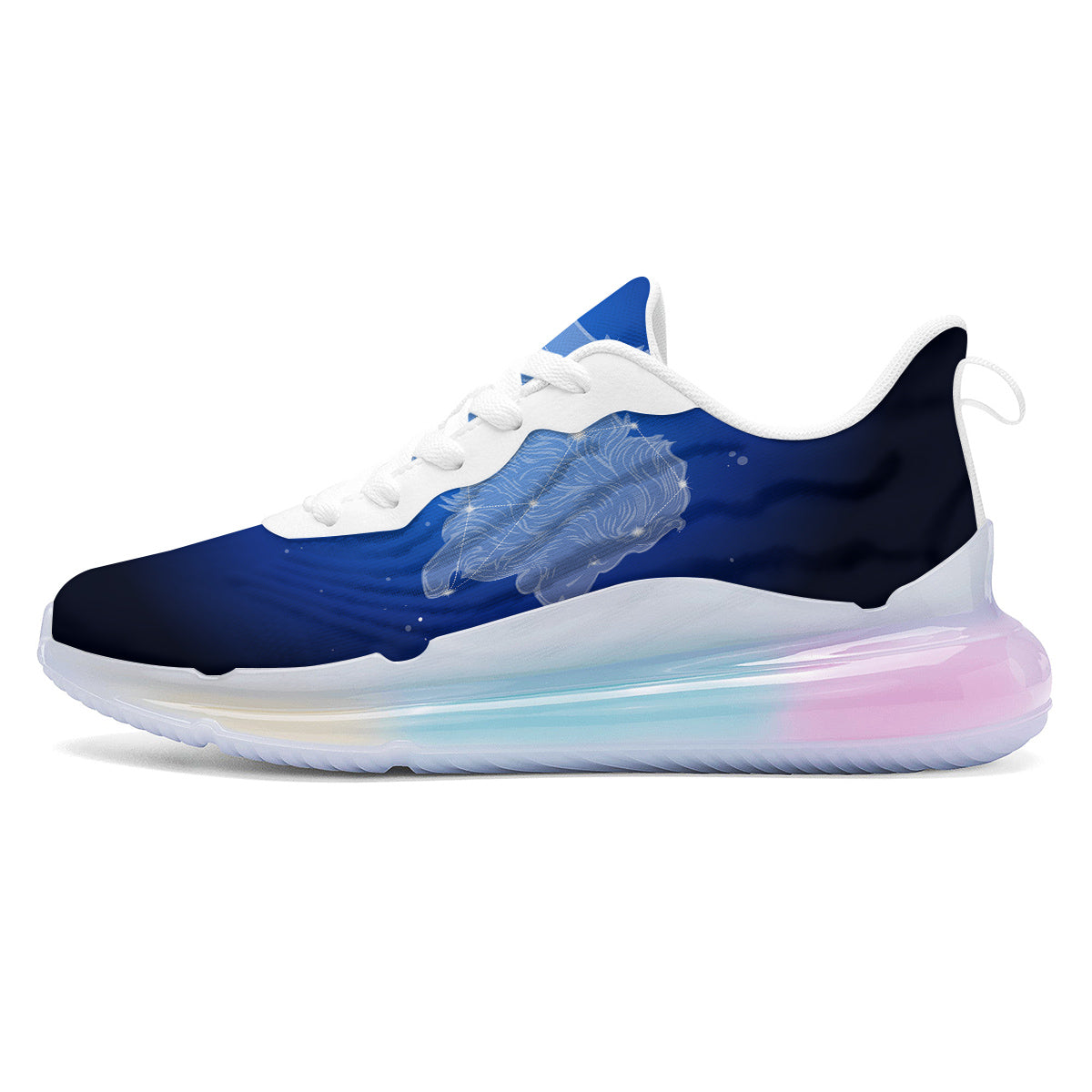 Leo Constellation Print Running Sneakers-grizzshop