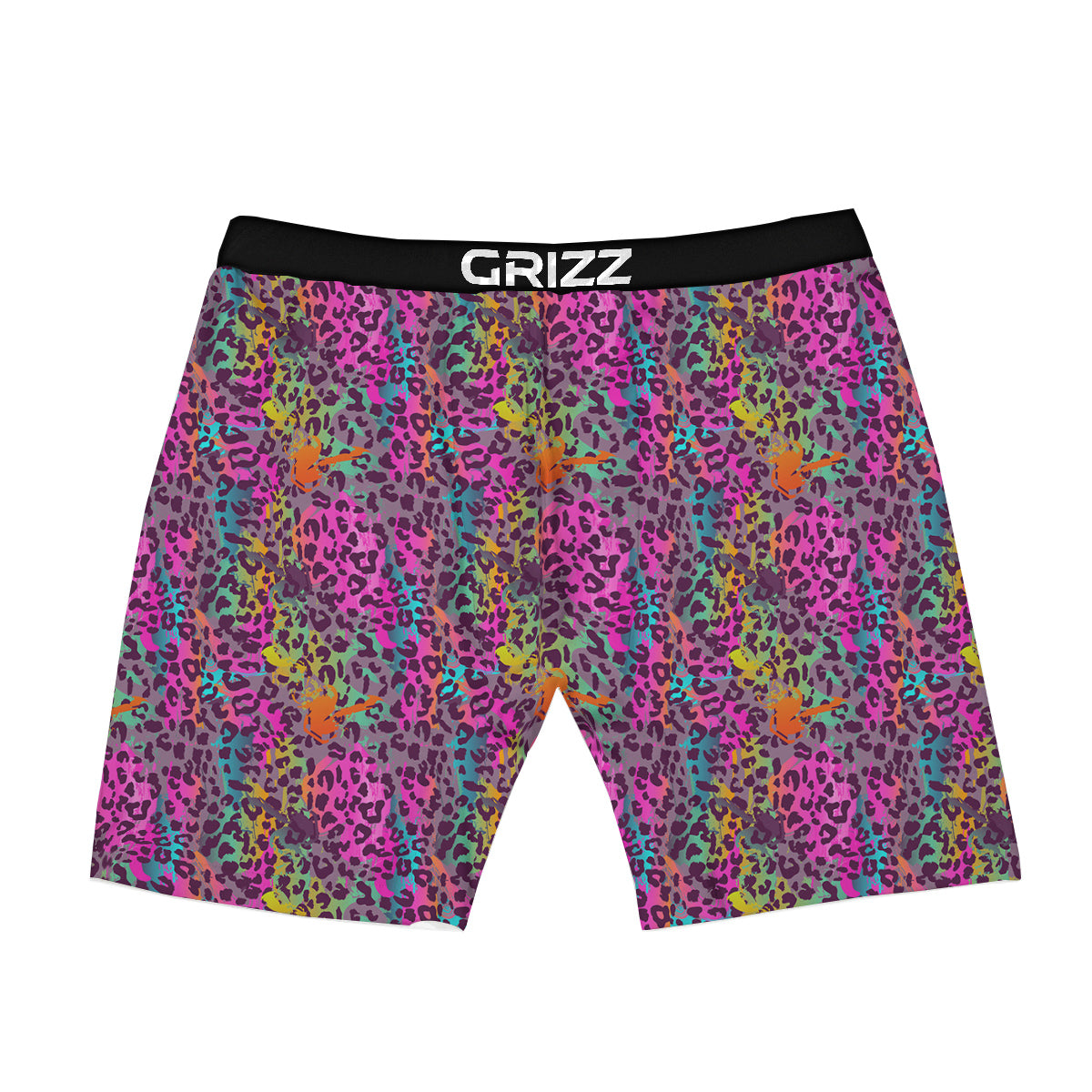 Leopard Colorful Print Boxer Briefs-grizzshop