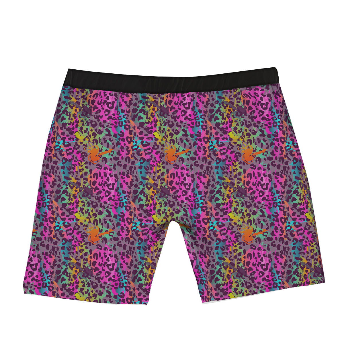 Leopard Colorful Print Boxer Briefs-grizzshop
