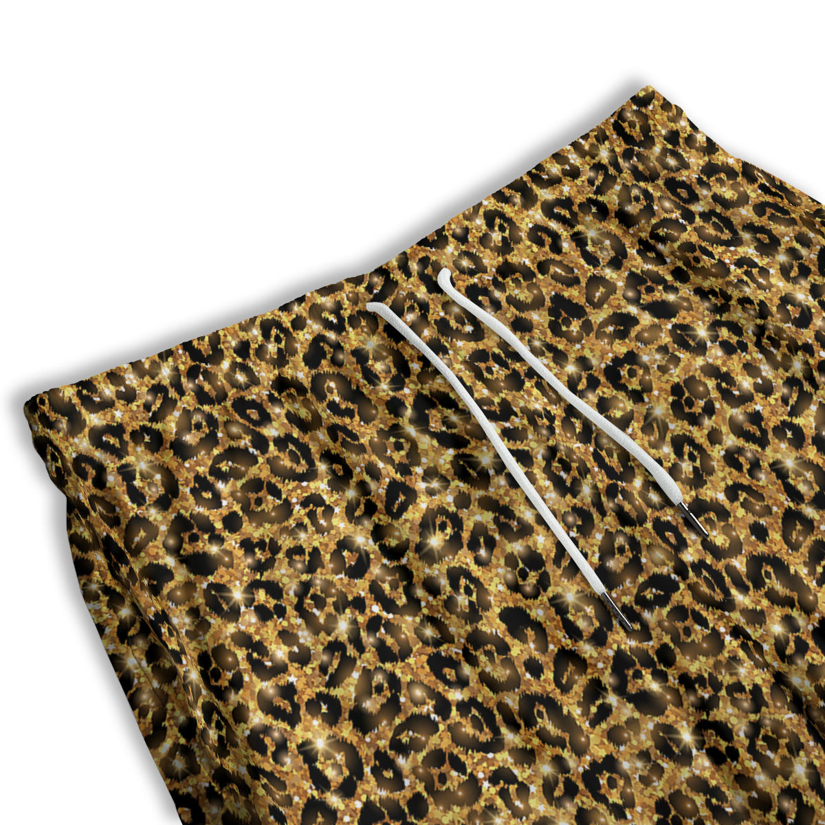 Moonlight And Night Forest Print Men's Athletic Shorts
