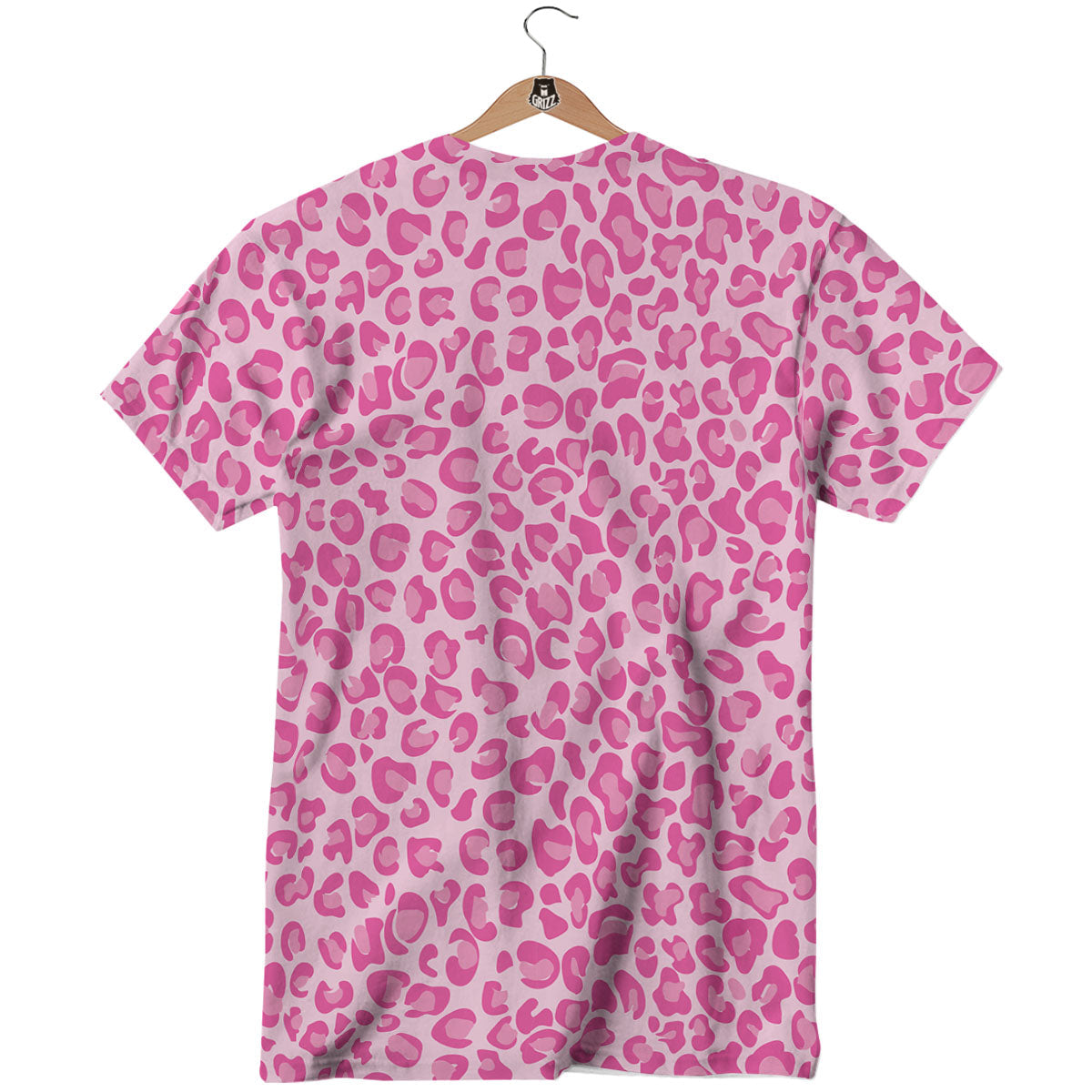 Leopard Pink Print Pattern T-Shirt-grizzshop
