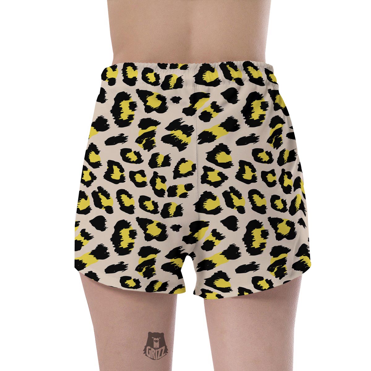 Leopard Print Women's Shorts-grizzshop