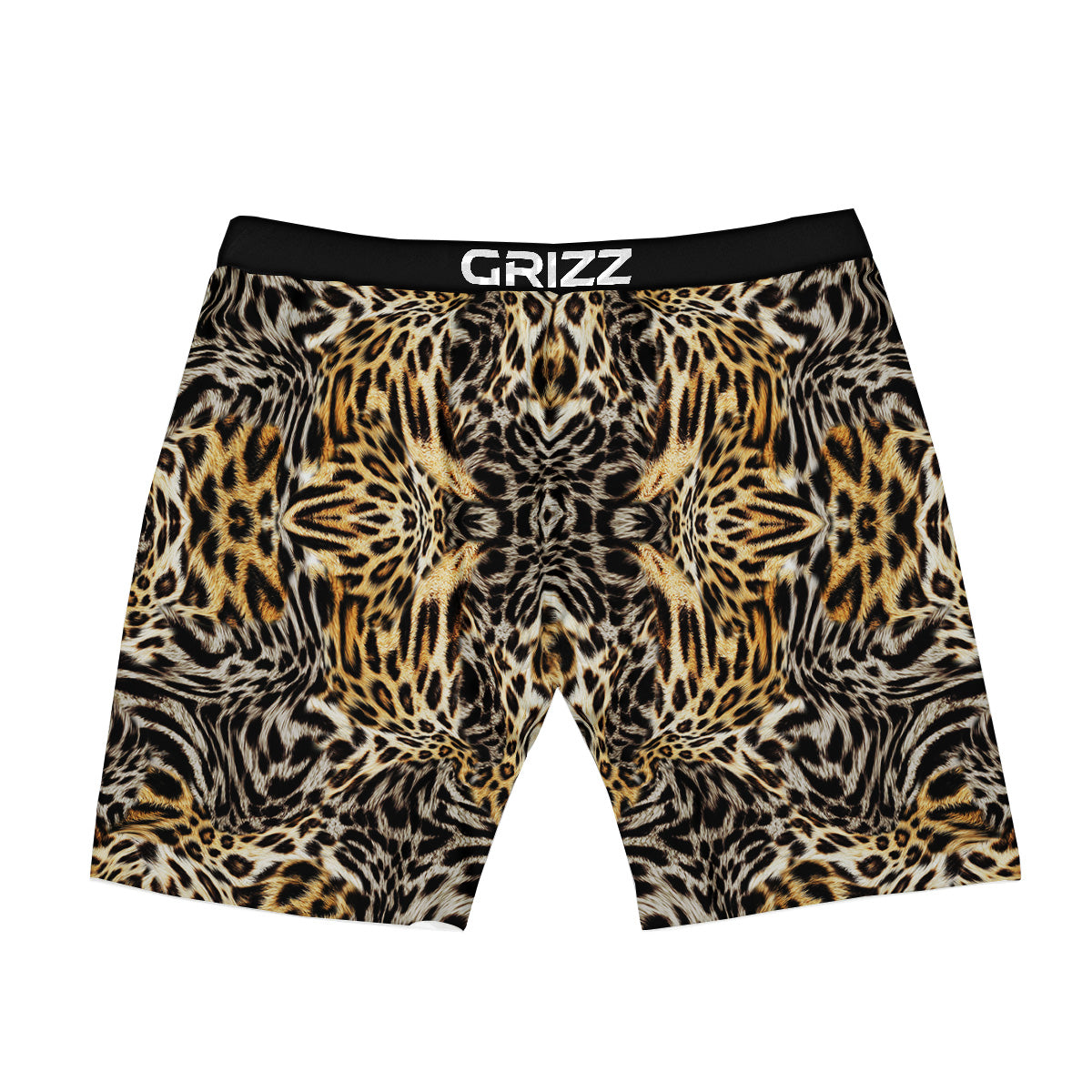 Leopard Skin Texture Print Pattern Boxer Briefs-grizzshop