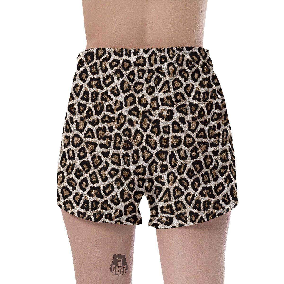 Leopard Women's Shorts-grizzshop