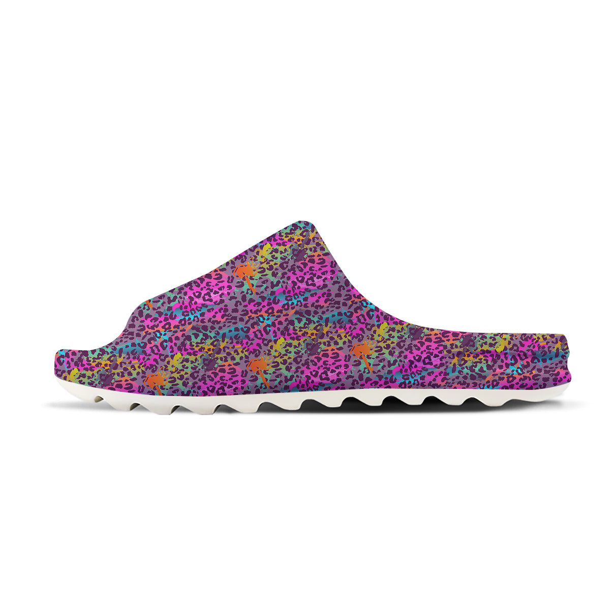 Leopard Colorful Print Sandals-grizzshop